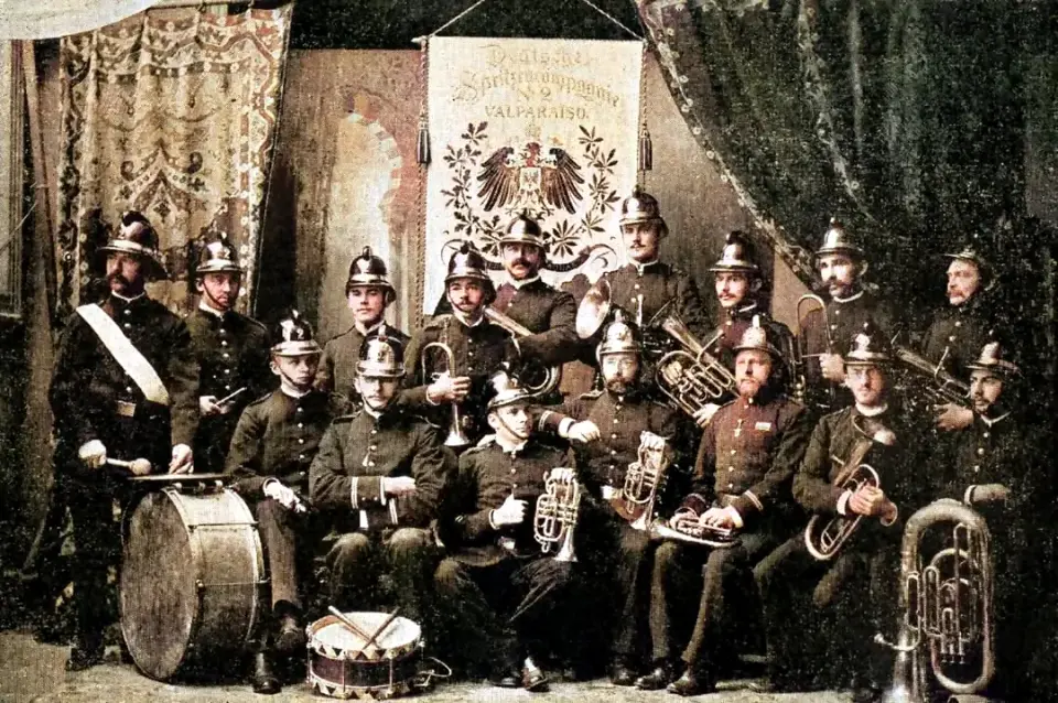 Banda de músicos-bomberos de la Bomba Germania